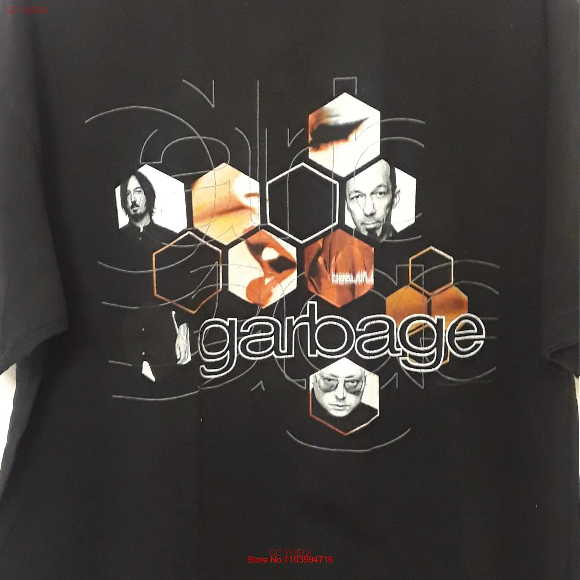 Vintage Garbage Shirley Manson Beautiful Tour T Shirt long or short sleeves