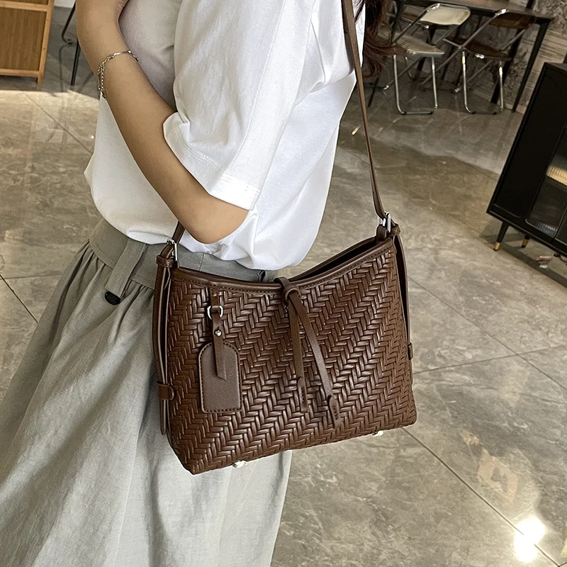

Stylish Women's Handbag Tote Bags, Crossbody and Shoulder Option Leather Luxury Brand Famous Designer Elegant