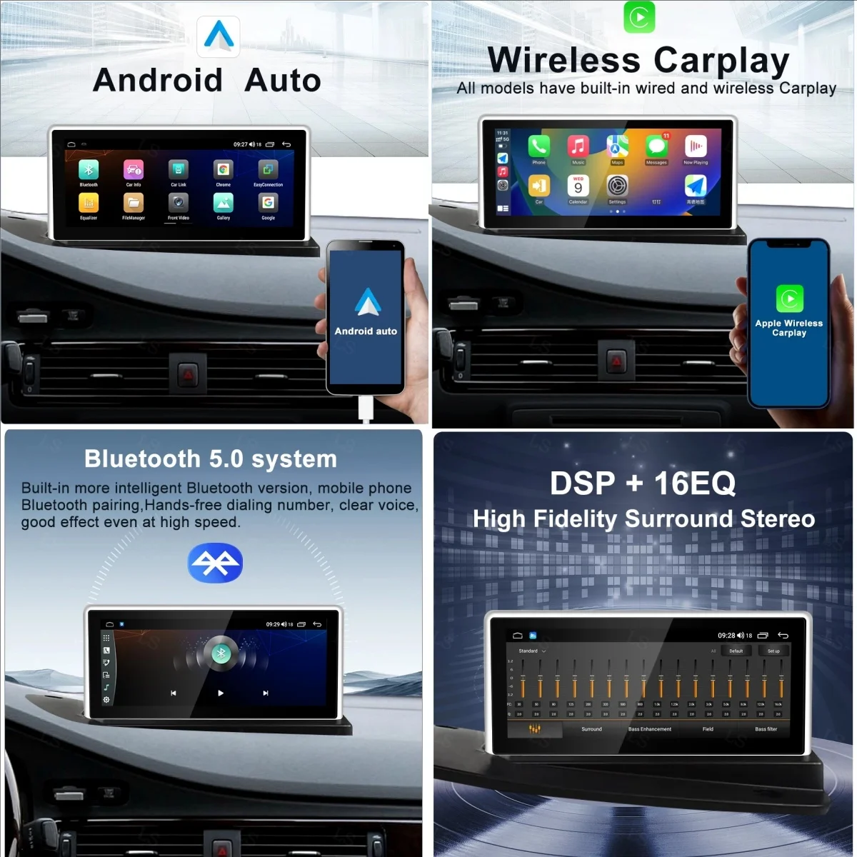 

8.8“ Android13 Car Radio For Volvo S80 V70 2004-2011 GPS Navigation Multimedia Player Video Carplay Auto Stereo Headunit DPS 4G