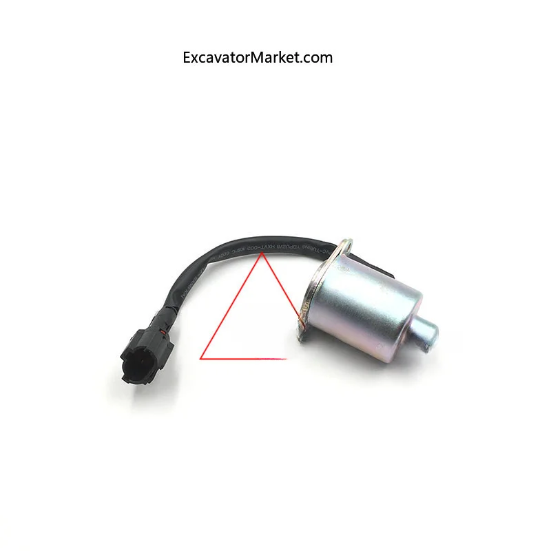 Excavator Spare Hitachi ex55/60 rotary solenoid valve safety lock rotary solenoid valve battery valve excavator accessories