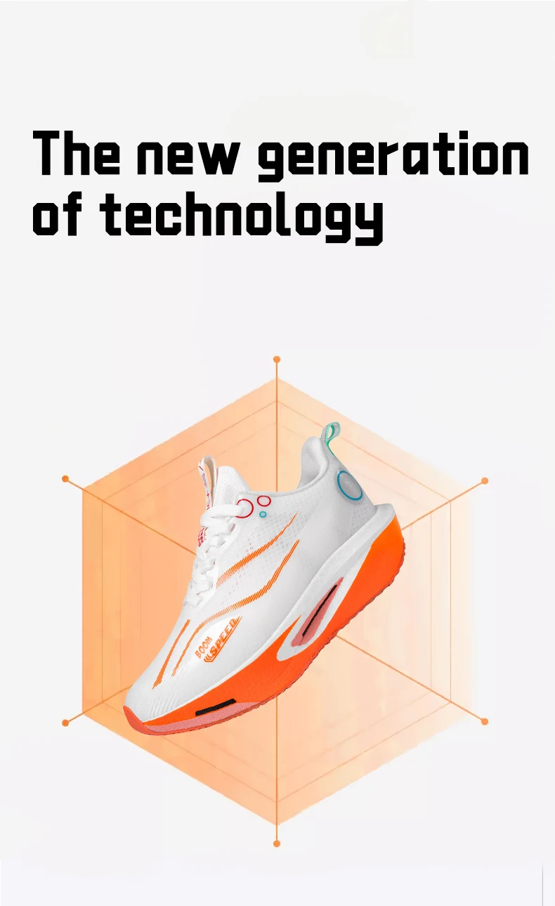 Herren Damen Carbonplatte Laufschuhe Professionelle Marathon-Rennschuhe Atmungsaktive Leichte Straßenlauf-Trainingsschuhe – Detail 4