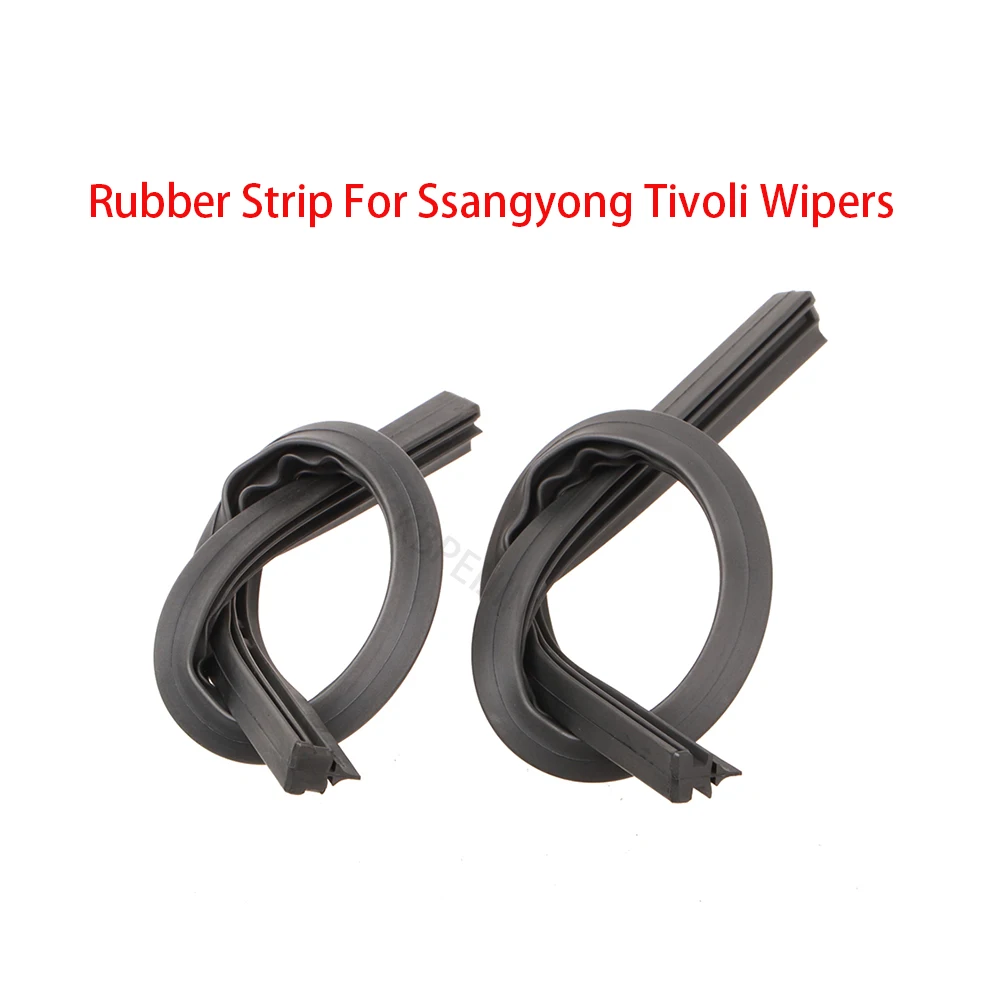 

1 комплект резиновой полосы стеклоочистителя для Ssangyong Tivoli 2016 2023, заправка лезвия дворников 16 "24" аксессуары