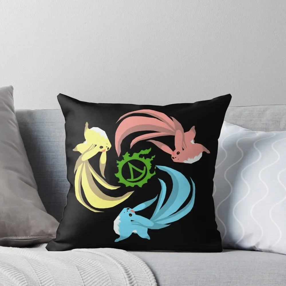 FFXIV Summoner - Carbuncles Throw Pillow Ornamental Pillow Decorative Pillow Covers For Sofa Cushions Home Decor