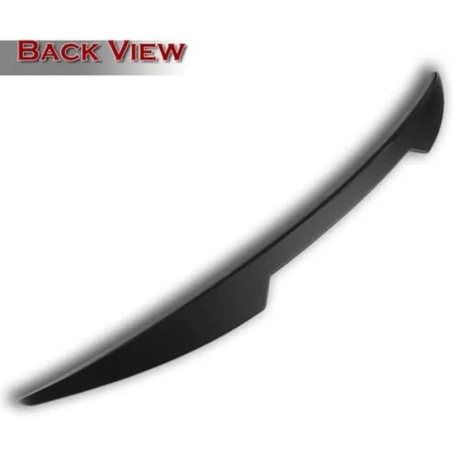 WPower ABS البلاستيك VStyle الخلفي غطاء صندوق السيارة المفسد الجناح ل 20112018 فولكس فاجن جيتا MK6 2012 2013 2014 2015 2016 2017 الكربون Pa #4