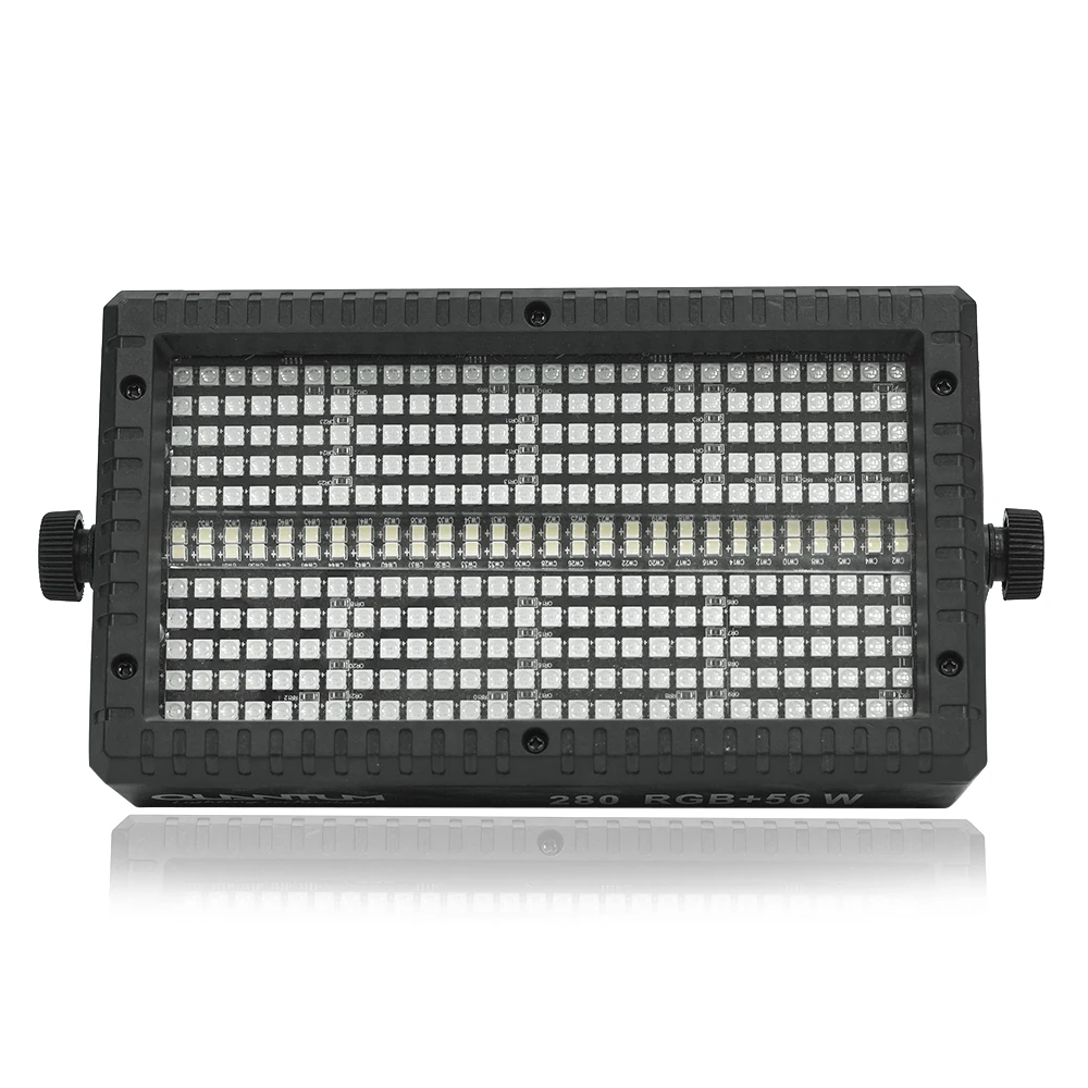 60w Mni stroboskop Led Rgb 8 + 4rgbw pełny kolor światło stroboskopowe 4 strefy Dmxsuper jasny Dj Bar Party wesele stroboskop efekt oświetlenia