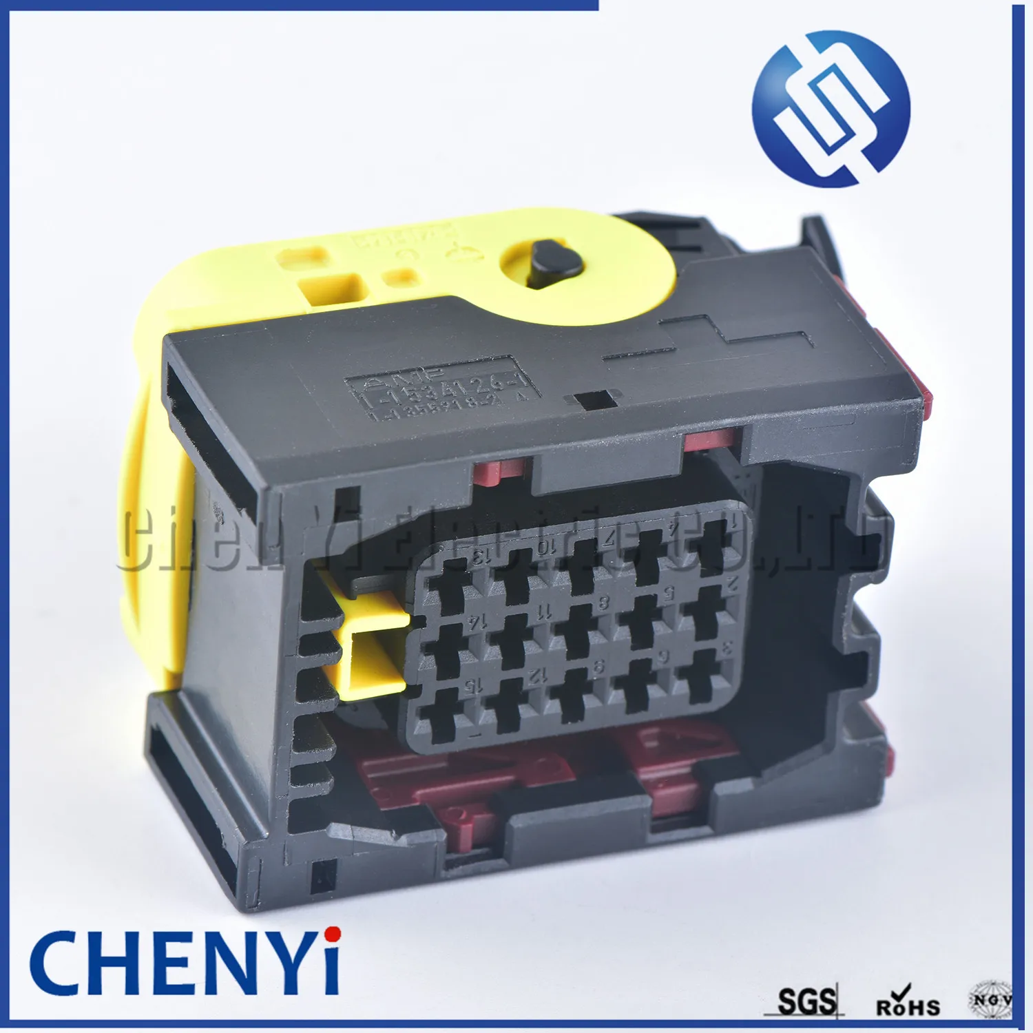 15 Pin LEAVYSEAL Series ECU connector 1-1534126-1 Female Socket Plug 1-1355218-2 1355227 With Terminals 1355233-1