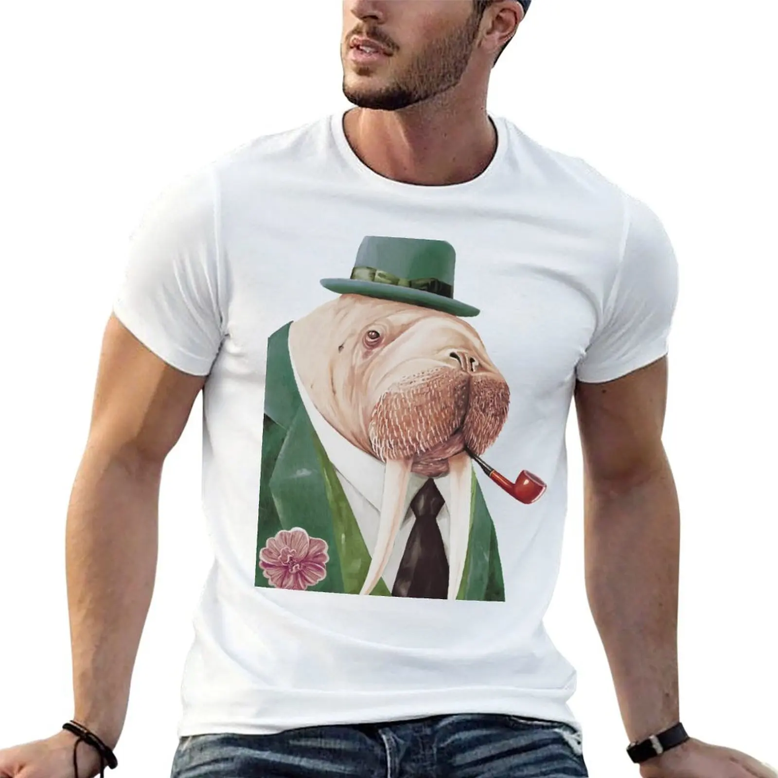 

Walrus Green T-Shirt man t shirts for men t shirt for man T-Shirt