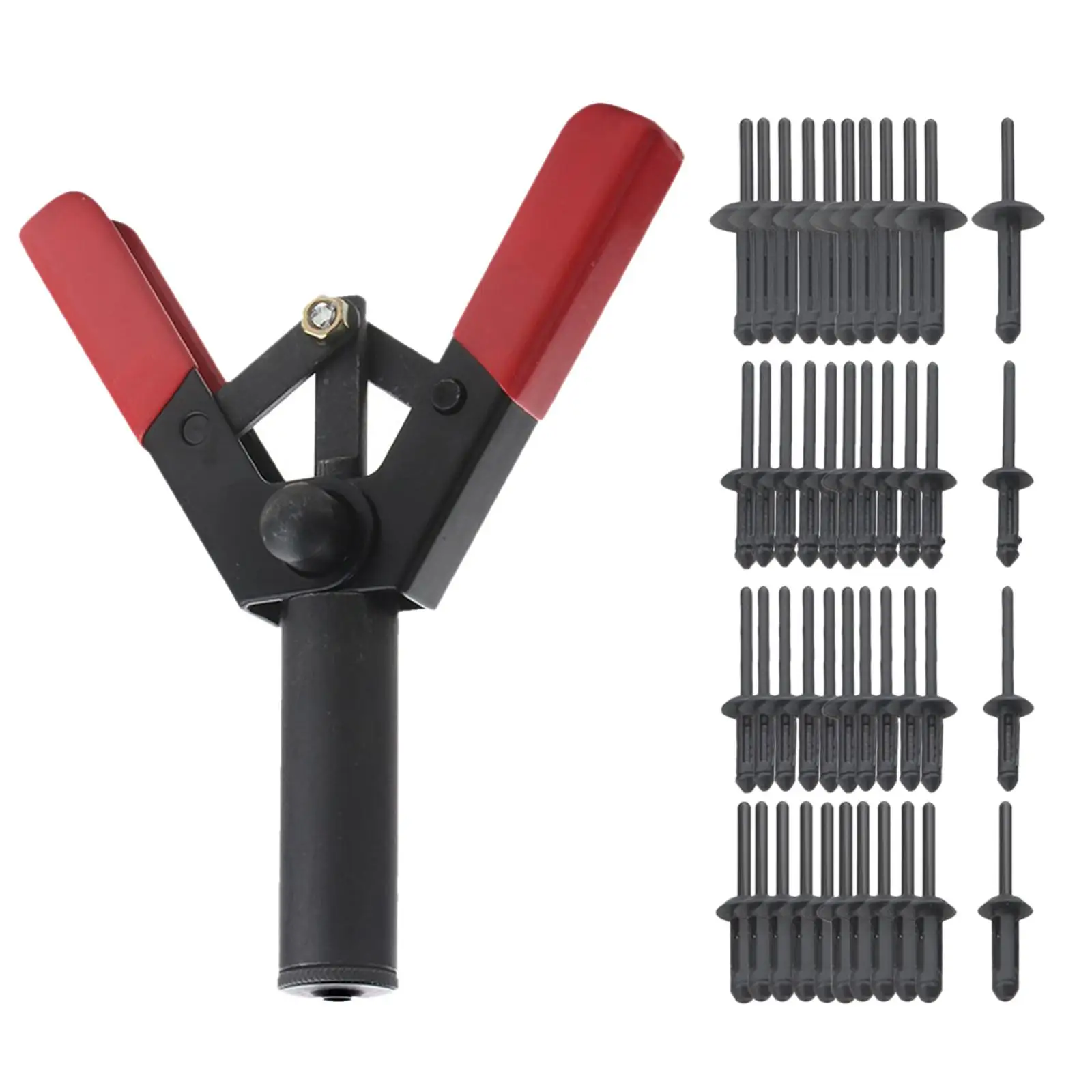 41 pezzi Pp Rivet Set rivetto Tack Puller Remover Poprivet Tool con Rivet Machine Puller PP Fasteners Set PP Rivet Clip