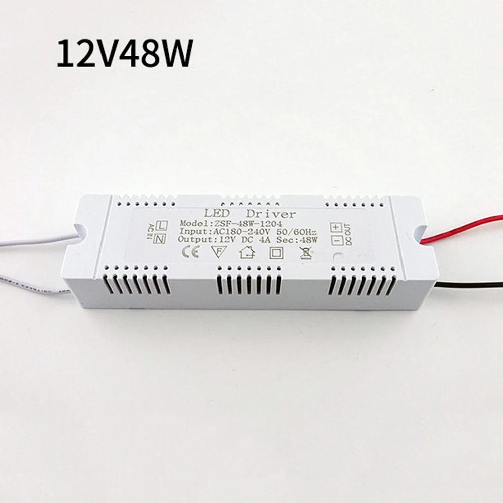 

Адаптер питания для драйвера, трансформатор 12 В 48 Вт/4A 60 Вт/5A для лампы, аксессуары для освещения, замена