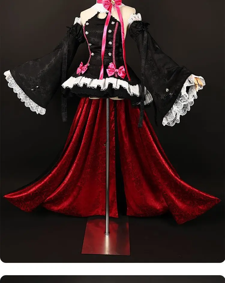 Disfraz de lujo Krul Tepes Seraph Of The End, disfraz de Owari no Seraph, conjunto de ropa de juego de rol para fiesta, disfraz de escenario, ropa de actuación