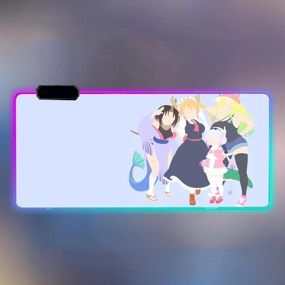 MISS Kobayashi's Dragon maides แผ่นรองเม้าส์ขนาด70x30ซม. แผ่นรองเม้าส์ขนาด70x30ซม.