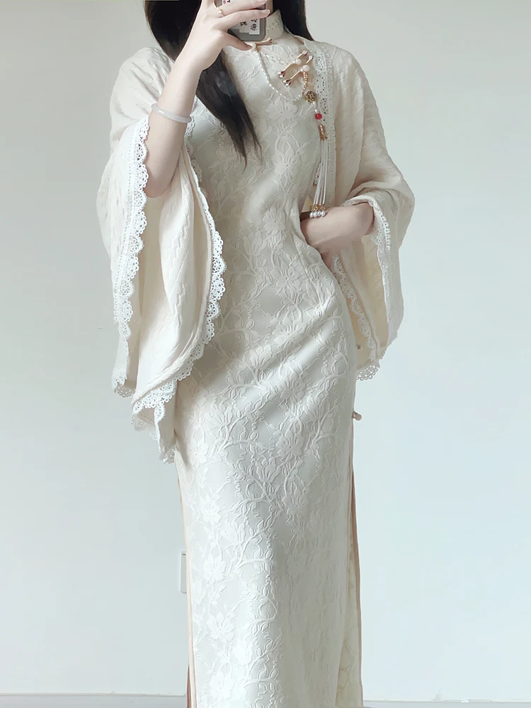 

Вязаный кардиган Ting Yue Ling Flag Dr: тонкий, универсальный, с открытыми плечами, зимнее пальто, премиум-класс