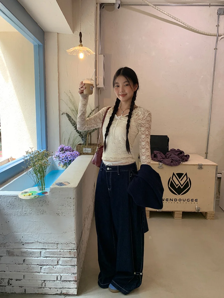 طقم قطعتين نسائي أنيق من نادي المشاهير الأحمر، قميص داخلي بأكمام طويلة من الدانتيل، ملابس داخلية بأسلوب عصري وأنيق للعمل #2