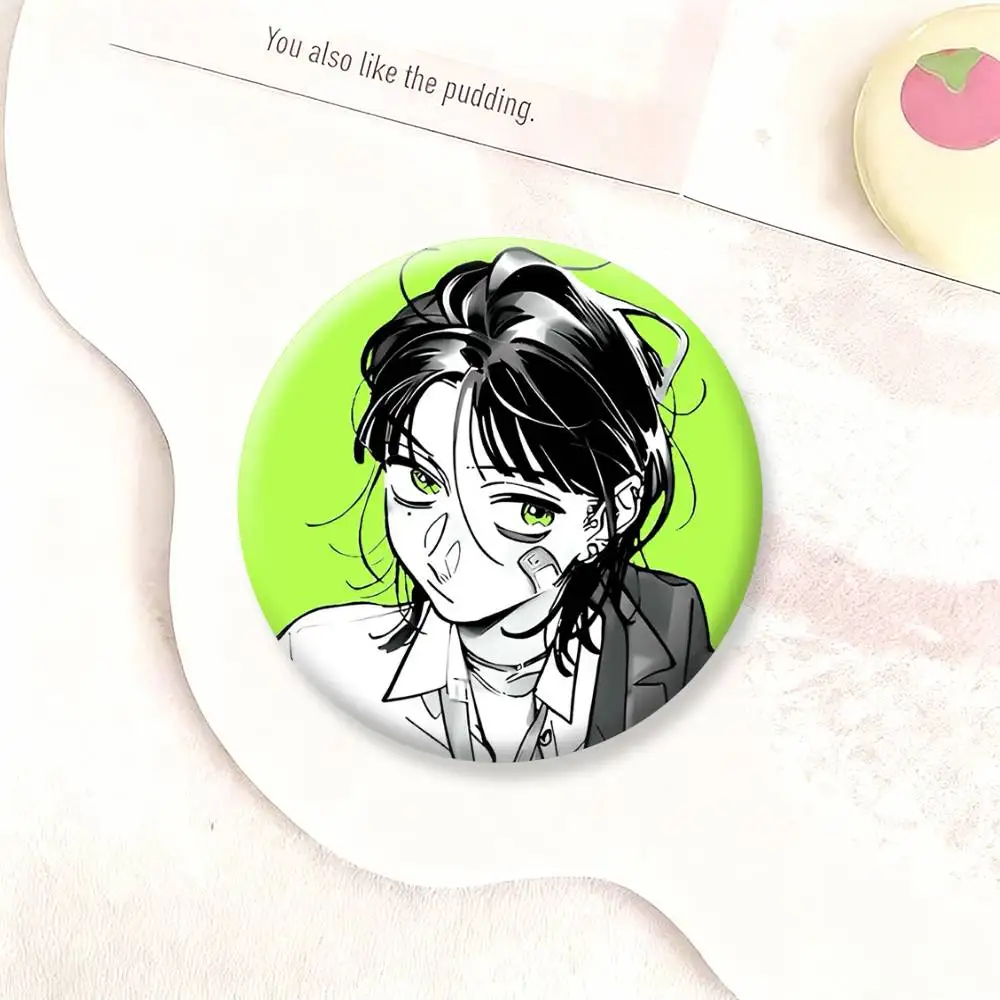 Mitsuki Koga Aya tgswiiwagaa Button Pins Backpack Clothing Decor Brooch Badge Jewelry Gifts for Kids