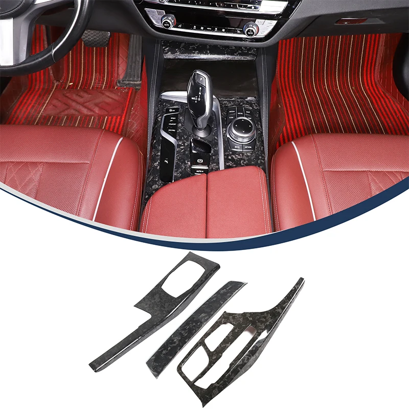 

Для BMW 5 серии G30 528li 530li 540li 2018, настоящая карбоновая кнопка режима центральной консоли автомобиля, накладка на панель, аксессуары для LHD