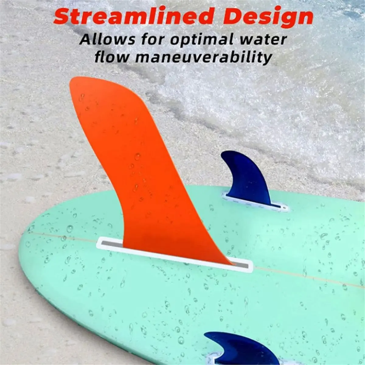【MUST-HAVE LIST】 9 Inch Surfboard Fins Surf Fins for Longboard Surfboard Paddleboard Accessories