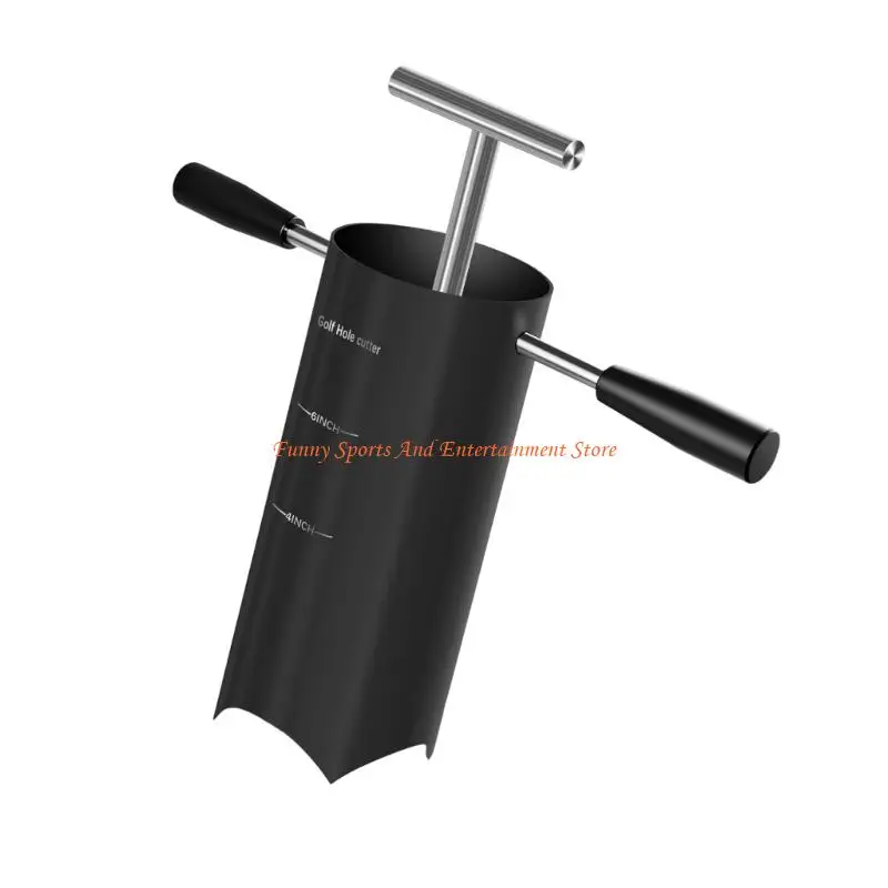 C4DE Compact Metal Golf Cup Tool Perfect For Practice Zones And Private Greens