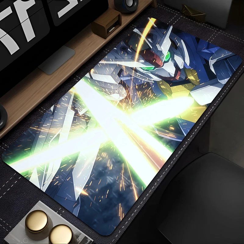 لوحة ماوس ميكانيكية Warrior Gundam Aerial Xxl لوحة مفاتيح ممتدة وسادة مطاطية مكتب حصيرة غير قابلة للانزلاق مكتب ماوس حصيرة لوحة ماوس الألعاب