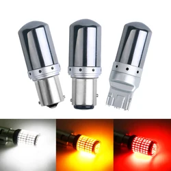 2X CANBUS S25 1156 BA15S P21W BAU15S PY21W T20 LED 7440 W21W W21/5W For Auto Car Turn Signal Parking lights 3014 144SMD No Error