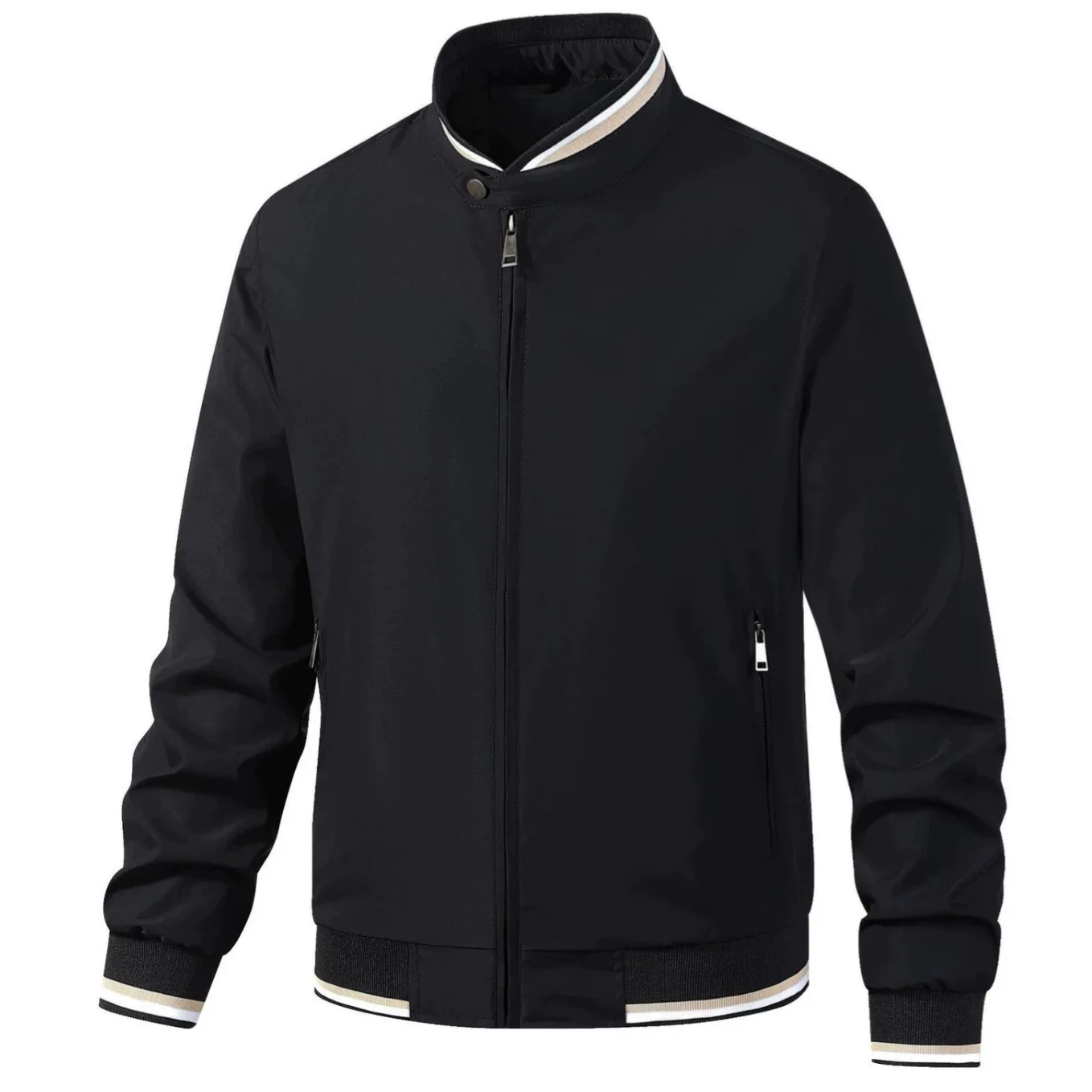 2026 New Zipper Men's Spring and Autumn Jacket Fashion Coat