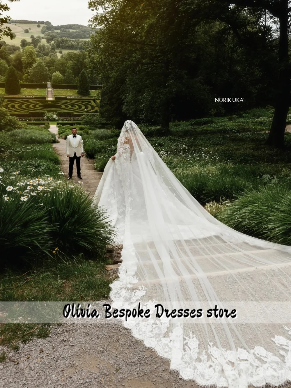 Unique Aso Ebi Lace Mermaid Wedding Dresses For Bride Luxury Beadings African Bridal Dress vestidos de novia 2024 Customized