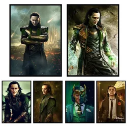 Loki Poster Paper Print Home Living Room Bedroom Entrance Bar Restaurant Cafe Art Painting Decoration