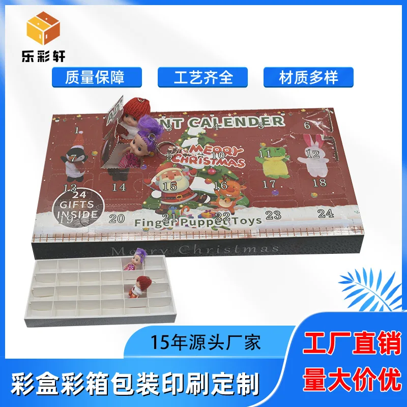Custom. Dongdongle Empty Box Box Packaging Paper Box In Stock 24 Grids Easter Proof