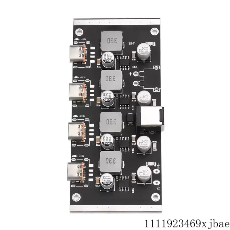 4-way PD65W Fast Charger Module PD3.0/2.0 QC3.0/2.0 FCP AFC Type-C DC12-30V Quick Charging Board