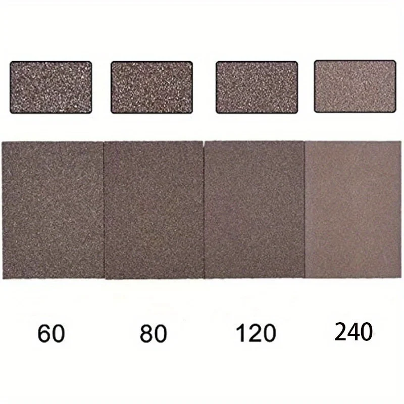 Wet And Dry Sanding Blocks for Dual Use, Featuring Coarse And Fine Sanding Sponges Available Different Grit Specifications