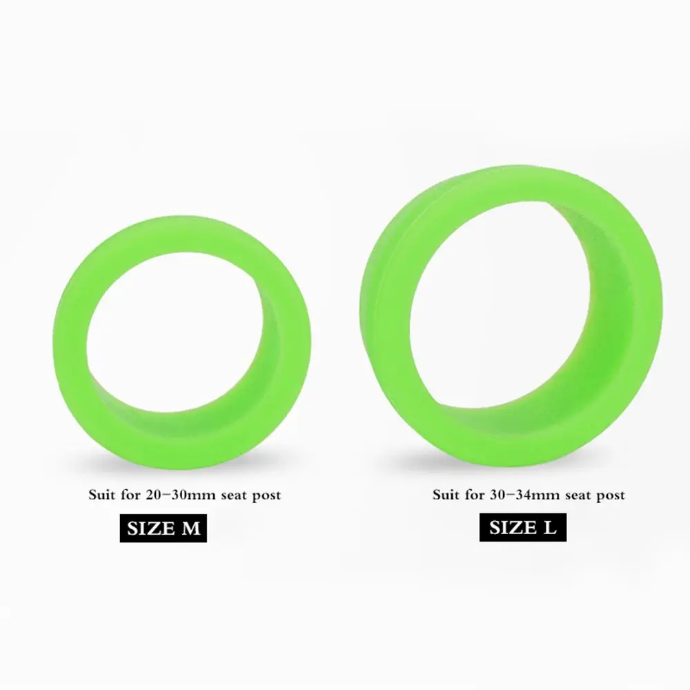 Two Sizes Accessories Dust Protective Seat Post Case Rubber Ring Cover Mountain Road Bike Bicycle Pipe Protector