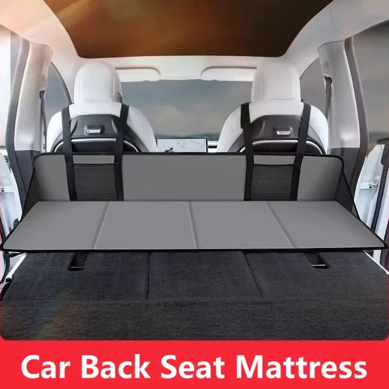 Car Back Seat Folding Extender Car Seat Cover Travel Bed Special Head Block for Camping Mattress Foldable Convenient Sturdy Mat