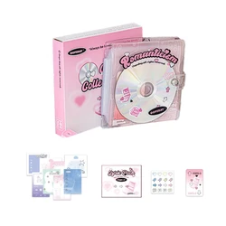 Korean Kpop Photocards Collect Book, Notebook Binder, Cover Stationery, Photo Album, DIY Card Storage with Stickers