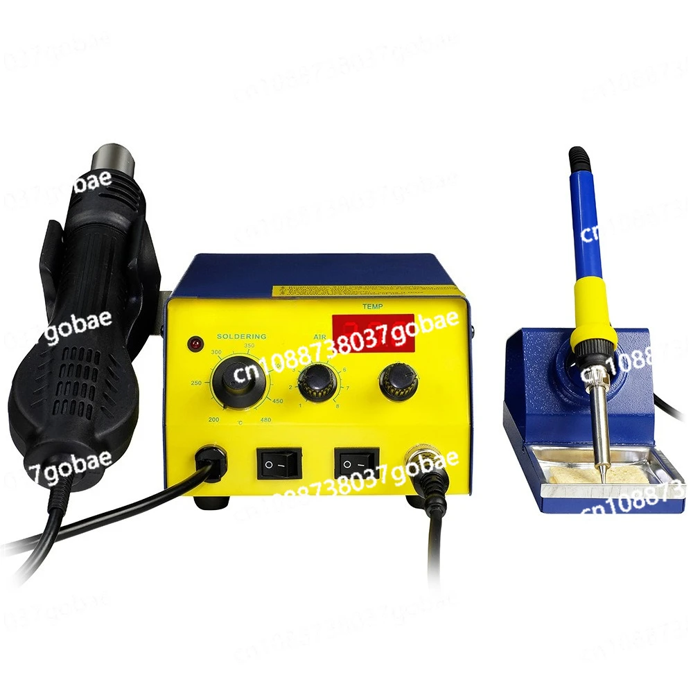 

761D hot air gun welding table 2-in-1 mobile phone electronic maintenance tool adjustable constant temperature dismantling