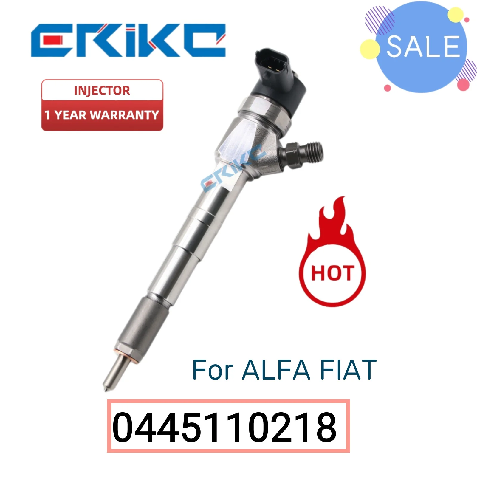 

0445110218 Injector Fuel 0 445 110 218 Common Rail Direct Injection 0445 110 218 Common Rail Injector for ALFA FIAT