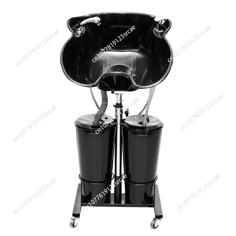 Hair Salon Mobile Vertical Shampoo Basin Chong Basin Patient Pregnant Women Elderly Barber Shop Sitting Shampoo Chair