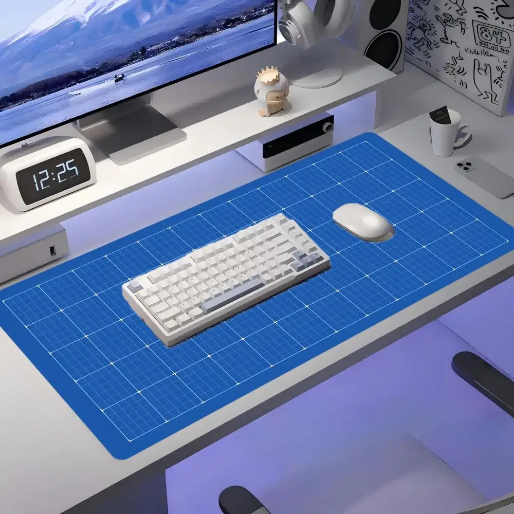 

Mats for computers mats Mouse mat art large Computer desk Design mat Grid Table mat for work desk Mouse Mouse mats XXL Pad