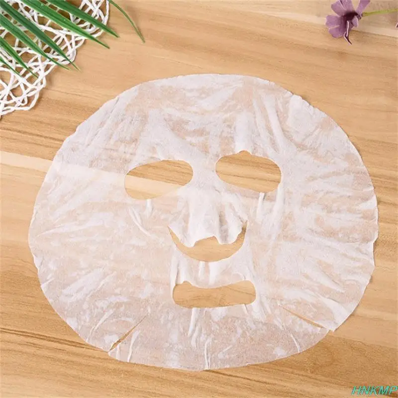 Mascarilla Facial de compresión desechable, máscara hidratante ultrafina, hoja de algodón, papel envuelto para el cuidado de la piel, 15/100 unids/lote por bolsa