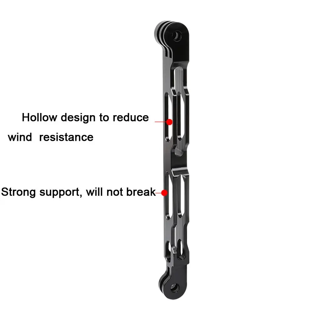 Aluminum Alloy Extension Arm Metal Pole Mount Helmet Stick for Gopro 10/9/MAX/8/7/6/5 Insta360 One R Insta 360 X/X2 Accessories