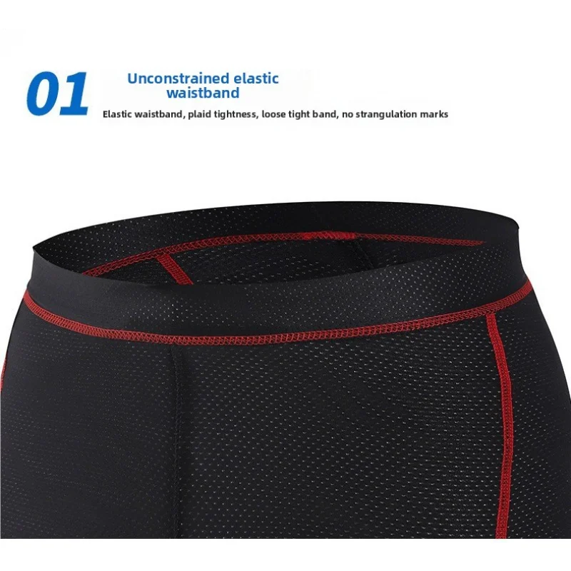 Breathable Cycling Underwear – 5D Gel Pad Shockproof Bicycle Underpant for MTB & Road Bike - Image 3