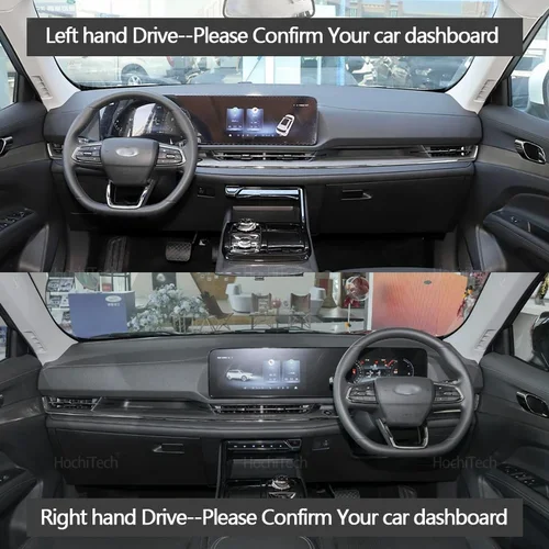 Imagen 2 del producto Para Ford Territory Equator Sport 2022 2023 2024, cubierta para salpicadero de coche, alfombrilla parasol, almohadilla antideslizante, accesorios protectores de alfombras