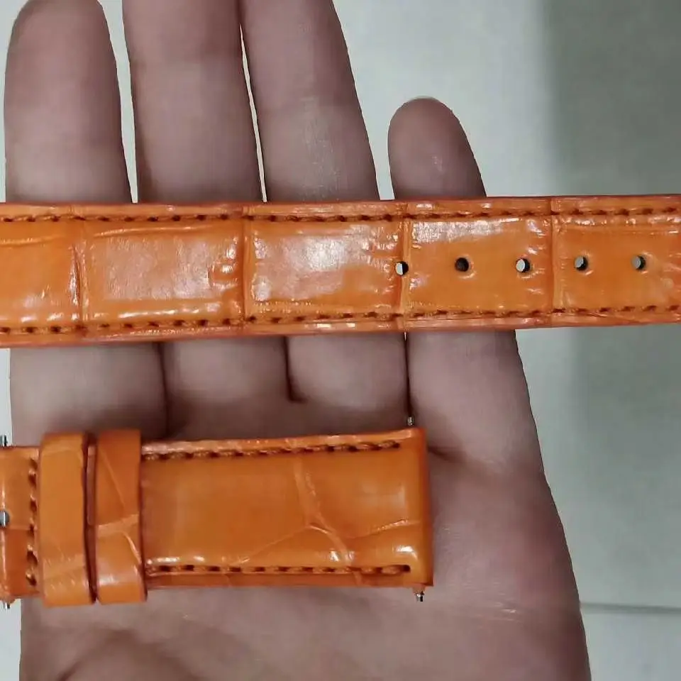 2022 new crocodile leather leather strap, belt watch strap, size can be customized