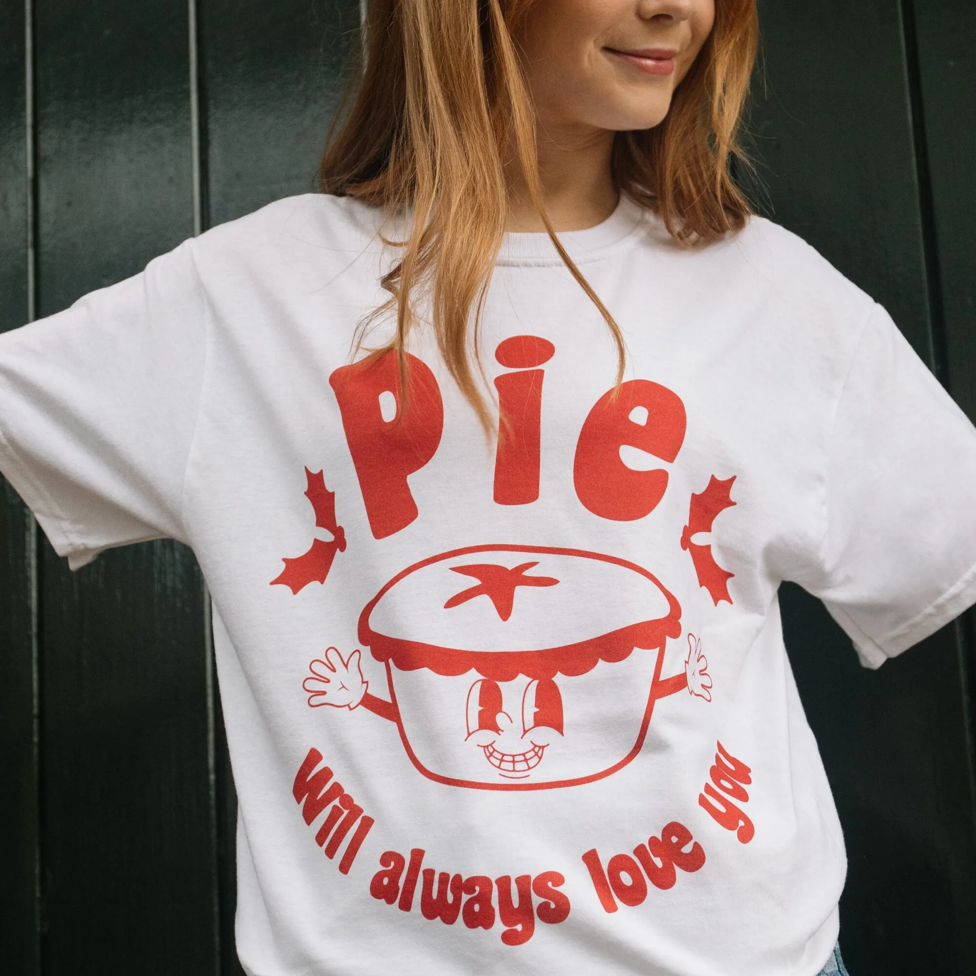 Pie Will Always Love You Women's Christmas T-Shirt