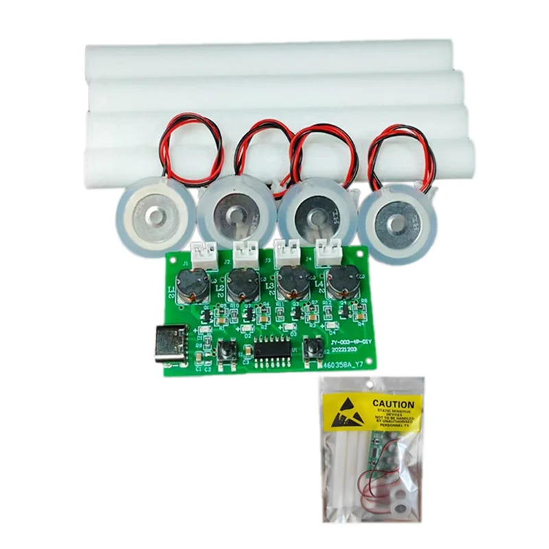 

Exquisite-Four-Spray Humidifier Module Humidifier Control Board Atomizer Driver Board Easy To Use Set B