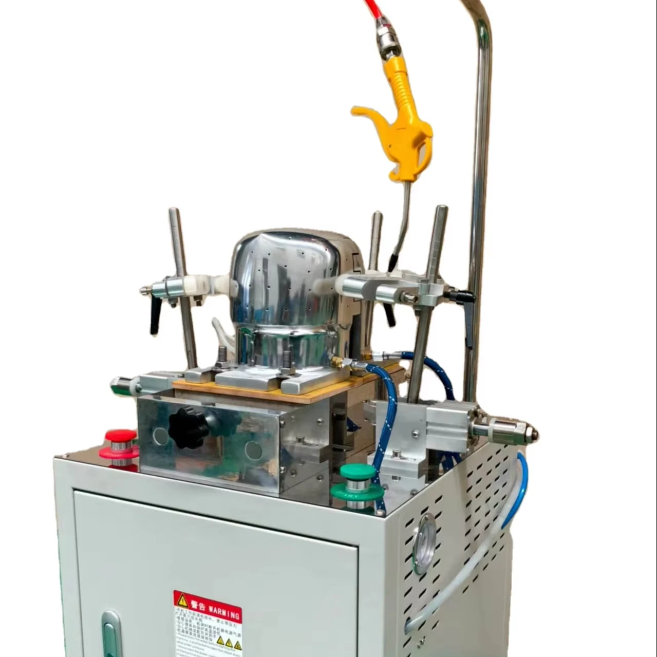 Commercial Use Fully Automatic Three-Clip Hat Steam Ironing Machine With Dust Removal Function 110V/220V