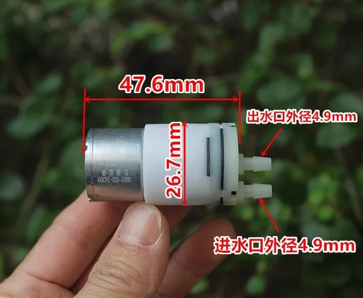 DC 3V 3.7V 5V 6V Mini 310 Motor Diaphragm Water Pump Small Micro Self Priming Suction Pump Pet water Dispenser Humidifier Pump