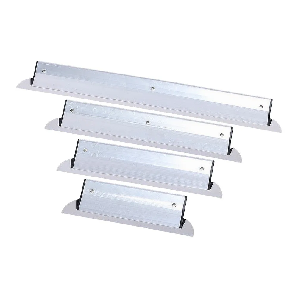 Aluminum Alloy Putty Scraper Steel Blade Ergonomic Handle For Wall Leveling Mortar-Plastering Tool Home Improvement Hardware