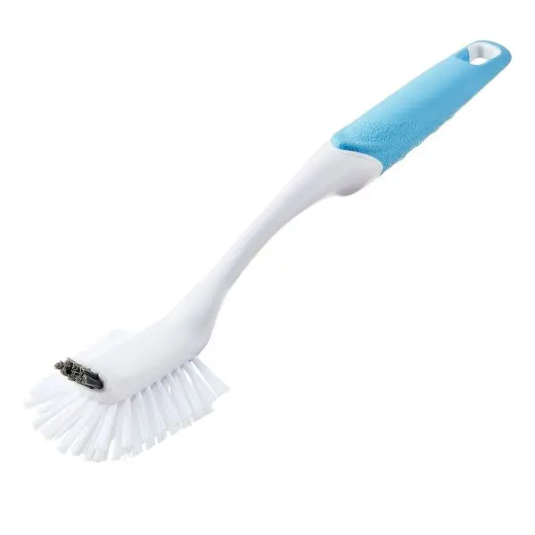 

Great Value All Purpose Kitchen Brush, Long-Lasting Nylon Bristles, Eco-Friendly Handle – Top Rack Dishwasher Safe