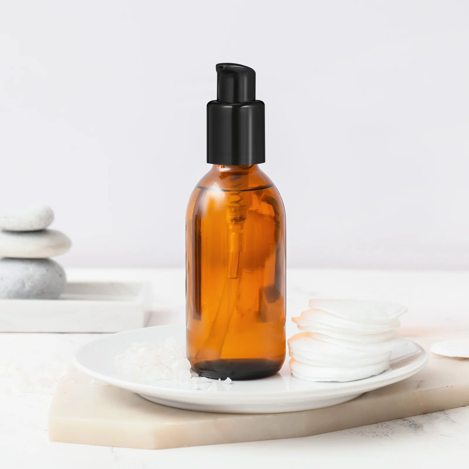 Replacement Bottle Pumps Plastic Lotion Head Automatic Nozzle Small Dispenser Hand