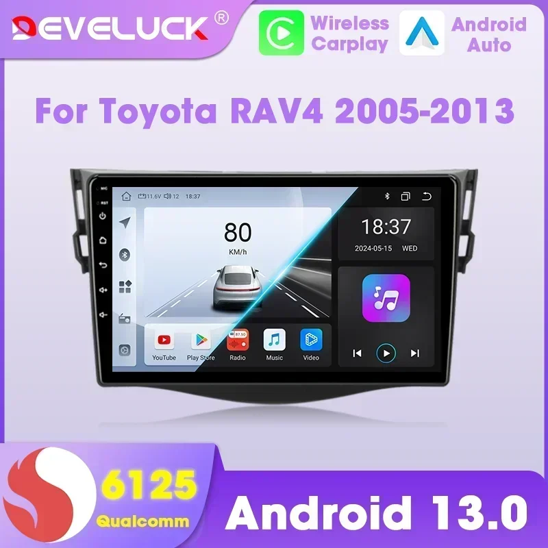 

Carplay For Toyota RAV4 Rav 4 XA30 2005 - 2013 Android Auto Car Radio Intelligent Systems Multimedia Stereo Navigation Head Unit