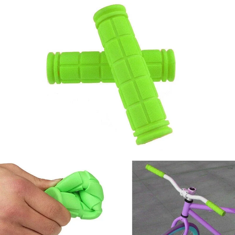 AliExpress Rubber Bike Handlebar Grips Cover BMX MTB Bicycle Handlebar Grips Anti-skid Durable Bicycles Bar Grips Bike Accessories